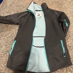 VICTORIA’s Secret Sport -long bike jacket- grey and turquoise